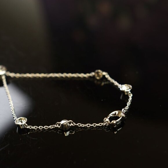 COACH SIGNATURE CRYSTAL SLIDER BRACELET C9449 ABJ - Picture 4 of 9